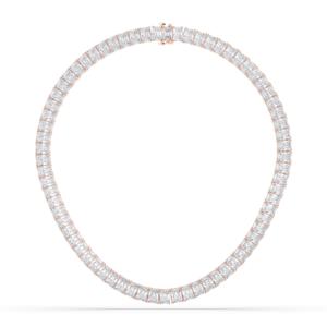71.00 Carat Radiant Cut Diamond <b>Tennis</b> <b>Necklace</b> F-G/VS Lab Grown Made in <b>Sterling</b> <b>Silver</b> for Her - Product Image 2