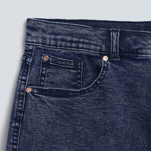 Pantalones Cortos de Mezclilla Azul Oscuro con Bolsillo para Niños, Pantalones Cortos de Moda para Niños, Diseño Más Reciente, Pantalones Cortos para Niños al por Mayor - Product Image 3