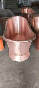 Bañera hecha a mano para el hogar y hotel lacado pulido brillante - Product Image 6