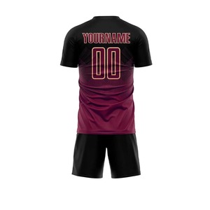 2025 New Design Soccer Uniform <b>Set</b> Breathable Quick Dry 100% Polyester Wholesale Best Quality Soccer Jersey & Shorts for Sale - Product Image 6