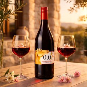 Fire Horse - Vino Rosso Senza Alcol |   100% Tempranillo 0.0% ABV 750ml |   Vino Spagnolo Senza Alcol - Product Image 3