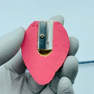 เครื่องเหลาดินสอลายเต่าทองงานแกะสลักไม้ทำมือของเล่นวาดรูปไม่เหมือนใคร - Product Image 3