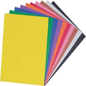 Carta colorata A4 110 GSM cartoncino color arcobaleno (confezione da 120 fogli e 12 colori)