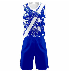 Ropa de baloncesto, último diseño, Conjunto de camiseta y pantalones cortos de baloncesto para jóvenes, conjuntos de uniformes de baloncesto de alta calidad transpirables de secado rápido - Product Image 3