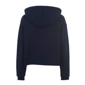 Dernière mode à manches longues Crop Top Hoodie Femmes Personnaliser Logo Imprimé Hoodies 2026 - Product Image 2