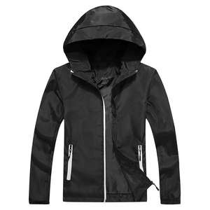 Chaqueta cortavientos ligera Varsity para hombre 2023, superventas, de talla grande, logotipo personalizable, capucha extraíble, High Street Patchwork - Product Image 3