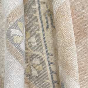 Alfombra Vintage Grande de 5.1x8.3 pies, Alfombra Turca, Alfombra Oriental de Lana Beige y Azul - Product Image 5