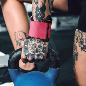 Sangles de poignet en néoprène respirantes antidérapantes de qualité supérieure avec fermeture auto-agrippante pour la musculation et la salle de sport - Product Image 5