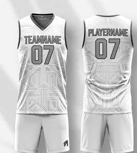 Conjunto de Uniforme de Baloncesto Personalizado, Diseño Clásico, Bordado Deportivo, Impresión por Sublimación, Malla Vintage, 2026 - Product Image 3