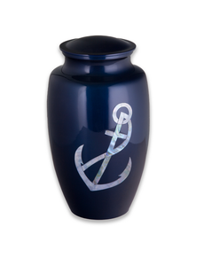 โกศโลหะสำหรับเผาขี้เถ้าของมนุษย์และสัตว์เลี้ยงดีไซน์โดดเด่นสำหรับอุปกรณ์งานศพสำหรับผู้ใหญ่ - Product Image 4