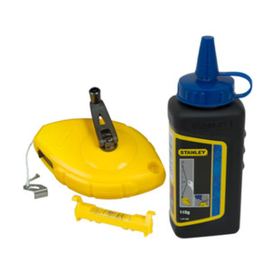 Kit Tracciatore 30 Mt Completo di Polvere Traccante e Livella per Cavi - Product Image 1