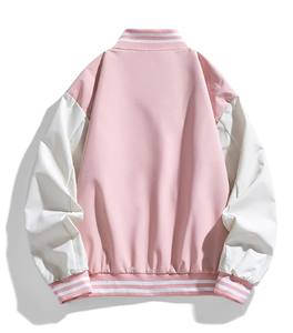 Veste universitaire en polyester 100% Sports d'équipe personnalisés et logo du nom du club veste universitaire letterman de baseball - Product Image 6