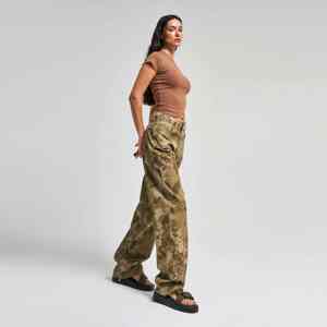 กางเกงยีนส์ผู้หญิงราคาส่ง ดีไซน์ล่าสุด กางเกงยีนส์ฟอก แฟชั่นลำลองสำหรับผู้หญิง - Product Image 2