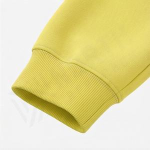 Ensemble deux pièces pour femmes, haut court à capuche décontracté uni, pantalon de jogging, 100% coton, design personnalisable, tenue de sport, de gym, de fitness - Product Image 6