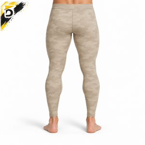 <b>Men</b> <b>Compression</b> <b>Leggings</b> Elastic Waist Quick Dry Breathable Supportive Fit Stretch Comfort Flexible Movement Fitness Training - Product Image 4