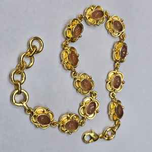 กำไลเงินแท้925ทันสมัยดีไซน์เนอร์สร้อยข้อมือชุบทองด้วยกำไลแฟชันแฮนด์เมด - Product Image 5