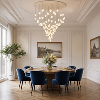 Lustre sur mesure pour salle à manger, lustre pour table à manger, lustre suspendu sur mesure pour salle à manger