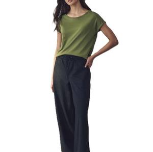 Latest Design Oversize <b>Ladies</b> Street Wear Women Short Sleeve Custom 100% Cotton Women <b>T</b>-<b>shirts</b> <b>Summer</b> Wear Crew-Neck Casual Wear - Product Image 3