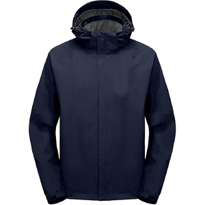 High Quality Men's <b>Smart</b> Casual Nylon <b>Jacket</b> Lightweight Waterproof Multi-Pockets Nylon <b>Jacket</b> - Product Image 1