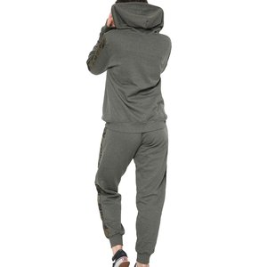 Fabricación nueva llegada marca pulóver chándal mujeres personalizable señoras moda gimnasio ropa deportiva precio barato chándal trajes - Product Image 3