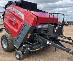 Nueva empacadora redonda Massey Ferguson RB4180V, empacadora de heno redonda pequeña, equipo agrícola automático con componentes de motor central - Product Image 4