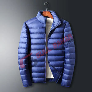 Veste légère à bulles d'air imprimée OEM en gros avec logo personnalisé pour hommes Veste d'hiver à col montant de haute qualité - Product Image 4