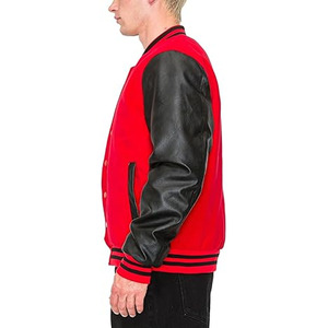Chaquetas de béisbol personalizadas para mujer, chaquetas con letras personalizadas para mujer, chaquetas universitarias para mujer y hombre al por mayor subidas por Dress Sports - Product Image 6