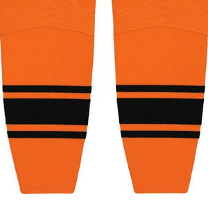 Chaussettes tricotées personnalisées pour le hockey sur glace Chaussettes chauffantes pour le hockey sur glace Chaussettes de hockey sur glace à rayures pour jeunes - Product Image 2