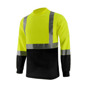 เสื้อยืดสะท้อนแสงสะท้อนแสงมองเห็นได้ชัดเจนมากเสื้อยืดสะท้อนแสงสำหรับใส่ทำงานเสื้อทีเชิร์ต - Product Image 1