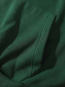 Ensemble de survêtement d'hiver unisexe personnalisé, deux pièces, sweat-shirt à capuche et pantalon de survêtement, vêtements de sport décontractés, tenue d'entraînement de gym, 100% coton molleton - Product Image 2