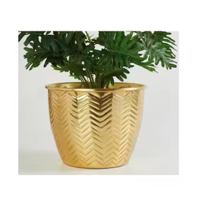 Macetas grandes para exteriores, macetas de jardín y macetas, soportes de macetas de metal y contenedores de plantas exquisita decoración del hogar - Product Image 3