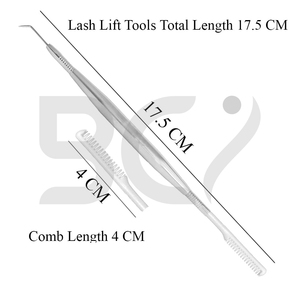 Meilleur fournisseur Kit de levage de cils ultime pour cils naturels Bonne vente Outils de levage de cils en acier inoxydable - Product Image 2