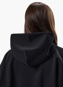 Sudaderas con capucha de alta calidad, 100% algodón, tejido French Terry grueso, logotipo impreso personalizado, transpirables, cálidas, estilo hip hop, para mujer. - Product Image 3