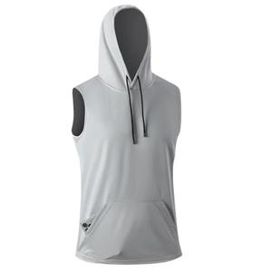 Summer Ice Silk Muscle <b>Hoodie</b> Tank Tops Men <b>Sleeveless</b> Running Gym Workout Fitness Quick Dry Vests Hip Hop Sweatshirt Male Tops - Product Image 6