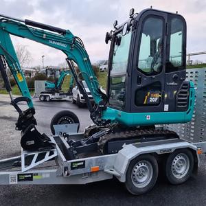 Pelles d'occasion en bon état Pelle hydraulique 60E Mini pelle sur chenilles d'occasion Pelleteuse à bas prix - Product Image 4