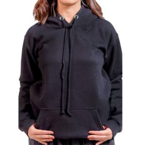 เสื้อมีฮู้ดสไตล์กีฬาเจ็ทสีดำเสื้อฮู้ดสเวตเชิ้ตหนักยูนิเซ็กส์เสื้อฮู้ดแบบกำหนดเองมีซิป100% ผ้าฝ้าย - Product Image 5