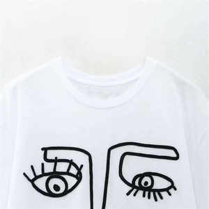 Camisetas de Mujer 100% Algodón, Económicas, con Logotipo Personalizado, de Alta Calidad, Color Sólido, Manga Corta, al por Mayor, Camisetas Lisas para Mujer - Product Image 4