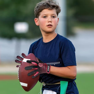 Nouveauté Gants de football personnalisés avec grip pour receveur, adultes et enfants, gants de football américain d'extérieur, fournisseur - Product Image 6
