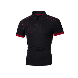 2024 marca personalizada antiarrugas leopardo manga larga 100% poliéster Spandex deportes hombres Golf para camisas - Product Image 5