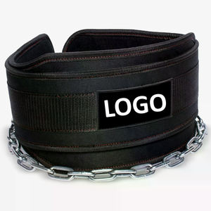 Cinturón de Peso para Levantamiento de Pesas con Cadena de Acero, Cinturón de Nylon para Gimnasio, Fitness, Ejercicio, Cinturón con Peso para Dominadas y Flexiones con Logotipo Personalizado - Product Image 4