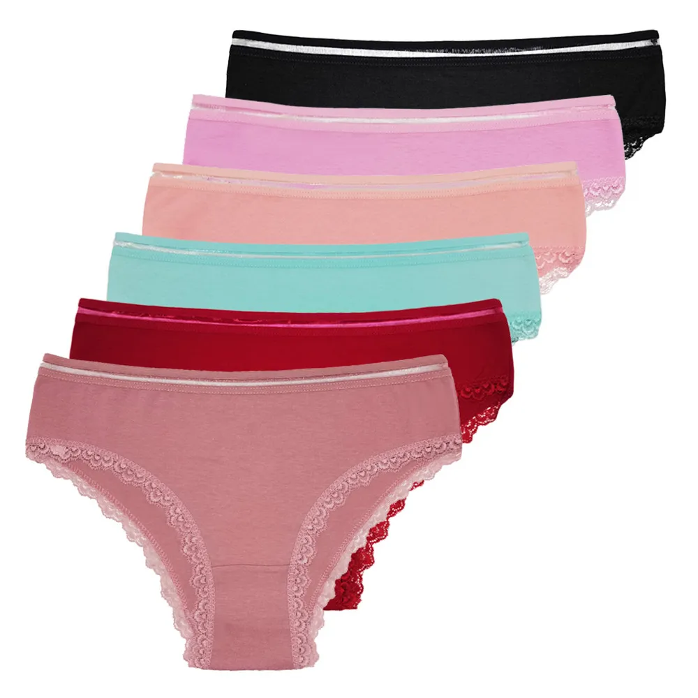 Women's Underwear 2024 Thong Low Waist Sexy Secret V Letter G-string Lingerie Brief Seamless Panty Women Cotton Underwear OEM