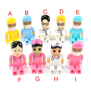 Clé USB Docteur et Infirmière de Dessin Animé |   Clé USB 64 Go CLE |   Clé USB amusante pour le stockage et les cadeaux - Product Image 3