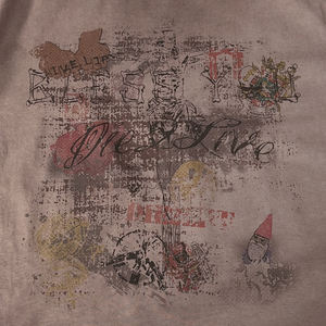 T-shirts pour hommes surdimensionnés en tissu sergé 100% polyester, col montant, délavé à l'acide, avec logo personnalisé, style streetwear ODM - Product Image 6