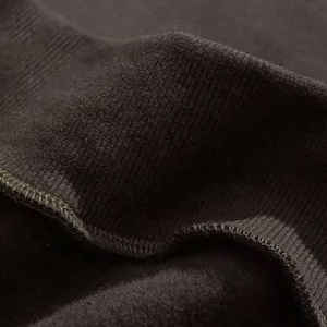 Sweat à capuche pour hommes en coton épais délavé à l'acide avec broderie en chenille personnalisée Patchwork Design décontracté Vente en gros - Product Image 6