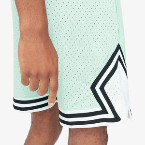 Pantalones cortos de baloncesto para hombre, Shorts de malla de secado rápido con bordado de logotipo personalizado, con bolsillos, venta al por mayor - Product Image 3