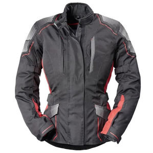 Chaqueta de motociclista de carreras de motos de alta calidad para hombre, textil Cordura impermeable con ropa deportiva impresa de poliéster extraíble OEM - Product Image 1