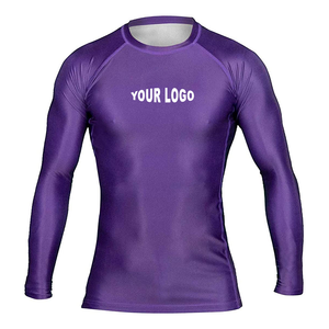 Diseño personalizado manga larga hombres jiu jitsu kimono no GI Rashguard sublimado impreso BJJ Rash Guard - Product Image 2