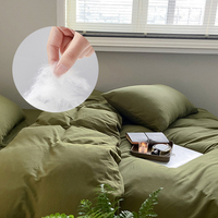 SUREWALHOME OEM ODM Ensemble de literie quatre pièces toutes saisons de haute qualité, drap de lit brodé en soie, housse de couette