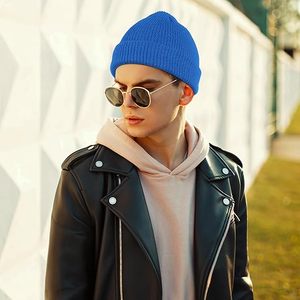 Unisex Winter Warm Thermal Bonnet Hats Thick Wool <b>Neck</b> <b>Scarf</b> Mask <b>for</b> <b>Men</b> and Women Digital Printed Knitted Beanie Hat - Product Image 4
