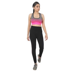 Trending Spandex Poliéster Tallas grandes Conjuntos de yoga Gimnasio Ropa de fitness Sujetador deportivo Top Ropa deportiva Conjuntos de mallas de mujer para mujer - Product Image 1